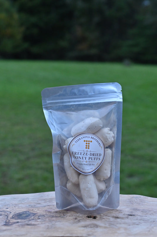 Freeze-Dried Honey Puffs — Crunchy Honey Taffy Bites | 2 oz
